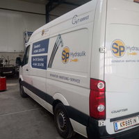 Lieferwagen von SP Hydraulik